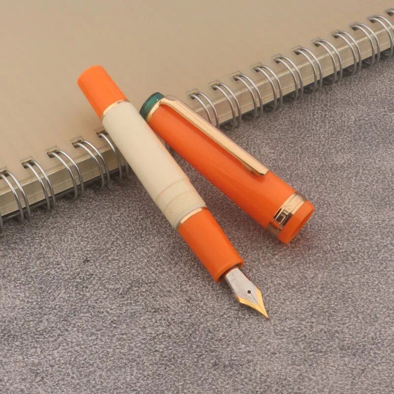 

JinHao 82 мини перьевая ручка золотая