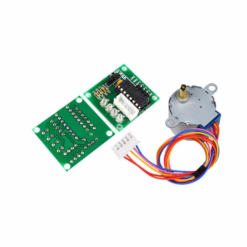 

1 лот 28BYJ-48-5V 4-фазный шаговый двигатель + плата драйвера ULN2003 для Arduino 1 шаговый двигатель + 1x плата драйвера ULN2003