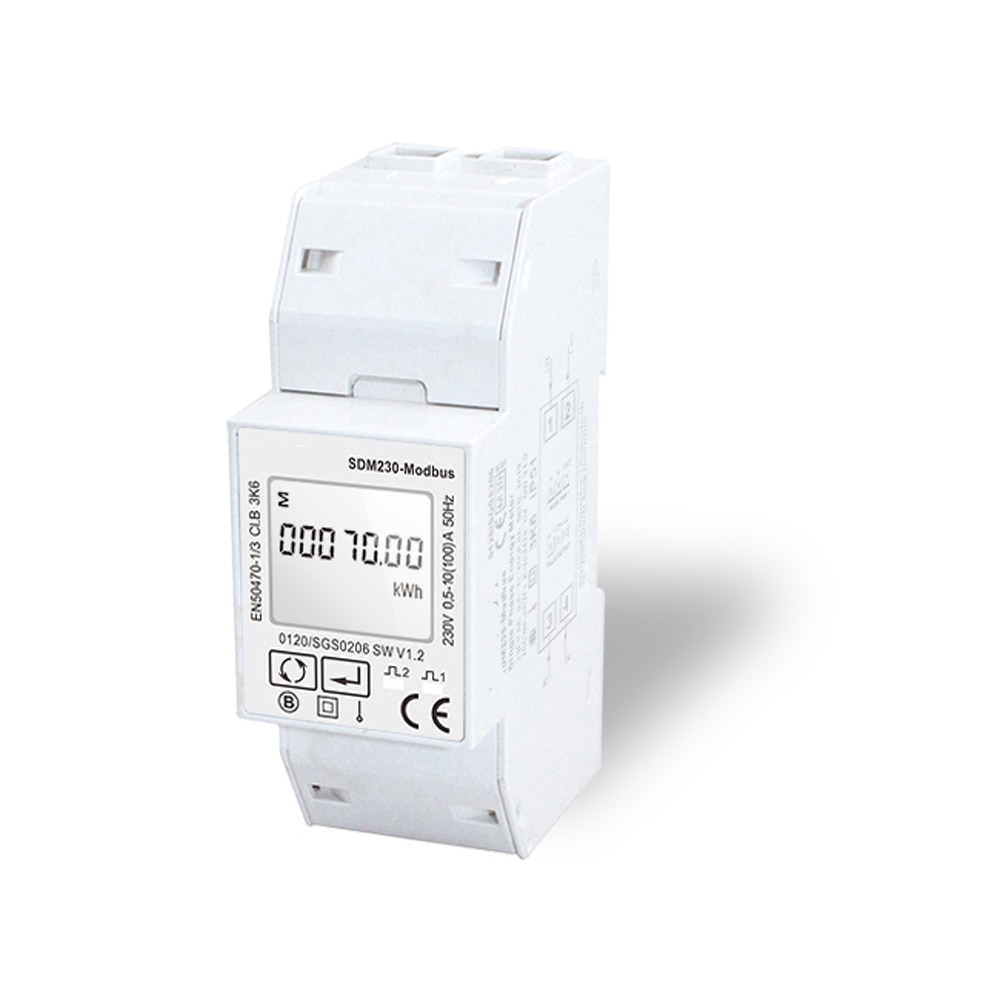 

Однофазный счетчик электроэнергии SDM230-Modbus