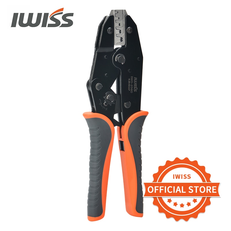 

IWISS IWS-2560 обжимные плоскогубцы обжимные для AMP TE AMP вставной пружинный терминал импортный соединитель щипцы инструмент Клещи Зажим инструмент