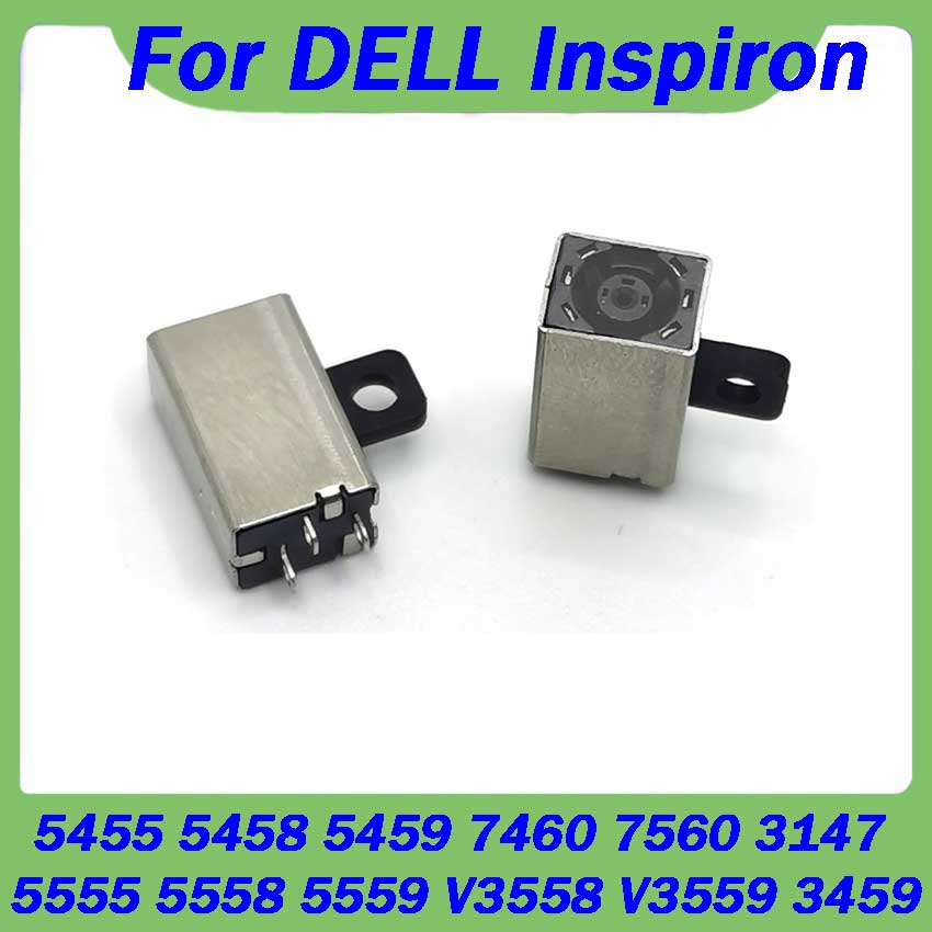 

Разъем питания постоянного тока для DELL Inspiron 5555 5558 5559 V3558 V3559 3459 5455 5458 5459 7460 7560 3147, разъем постоянного тока, 1-10 шт.