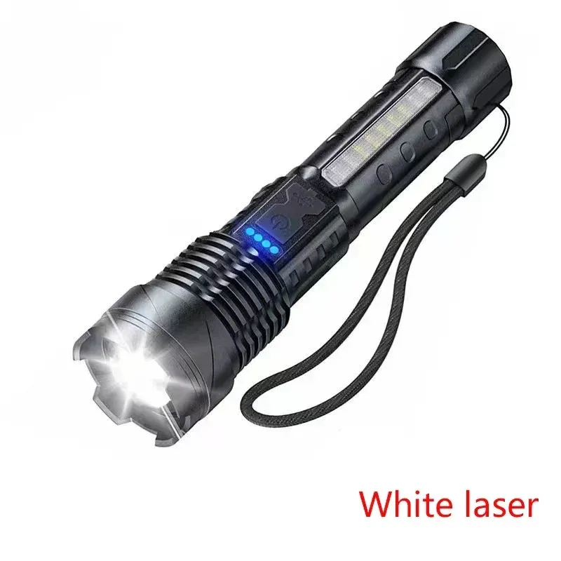

Тактический фонарь XHP50 белый 10000000 Лм USB rechargeable
