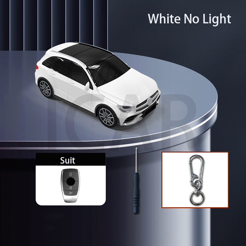 

ICAR для Mercedes Benz GLC модель автомобиля брелок для ключей для CLE CLA GLB GLS W177 W205 W213 W222 X167 AMG брелок для ключей
