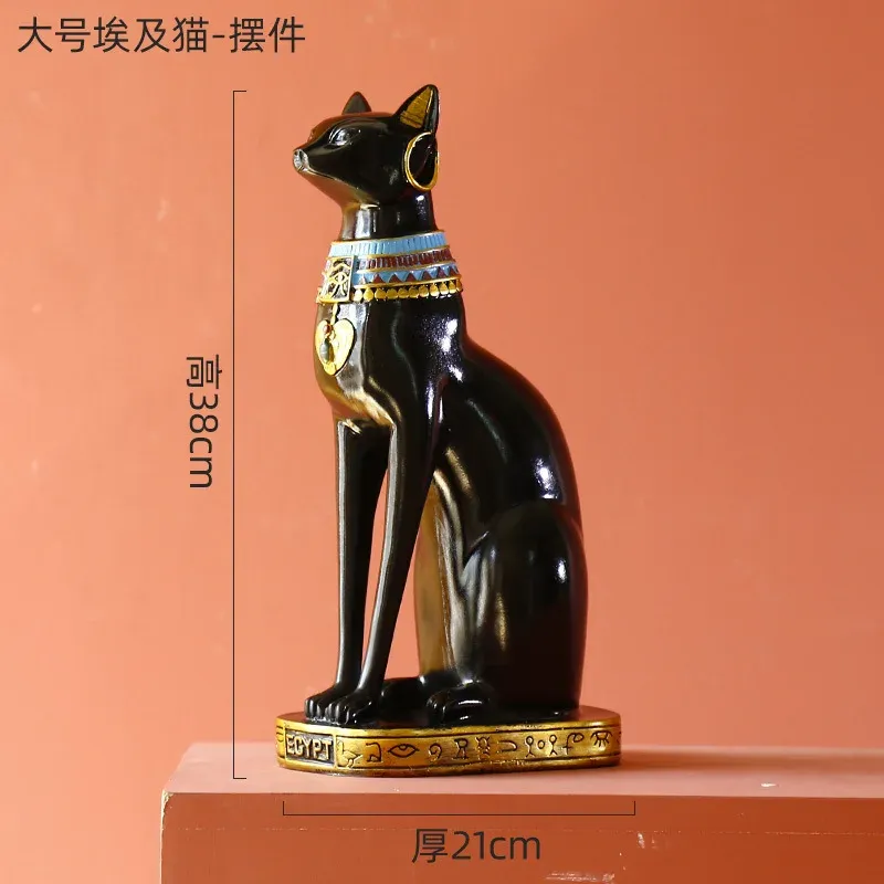

Украшение египетский кот из смолы