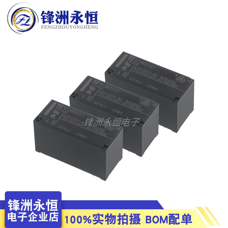 

FT реле K1AK/K1CK 5V 12V 24V 16A