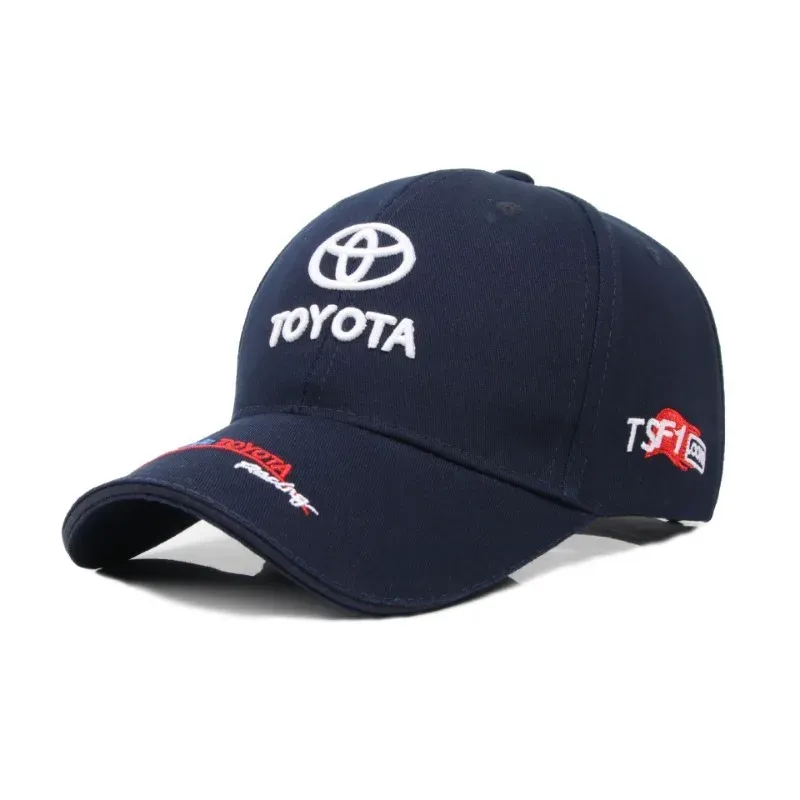 

TOYOTA оригинальная уличная летняя спортивная шапка с вышивкой, бейсболки, весенне-осенняя уличная регулируемая повседневная шляпа, солнцезащитная шляпа