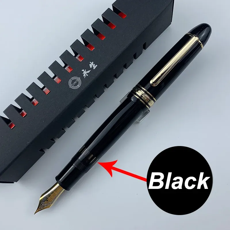 

Перьевая ручка Wingsung 630 смоляная золотистый зажим