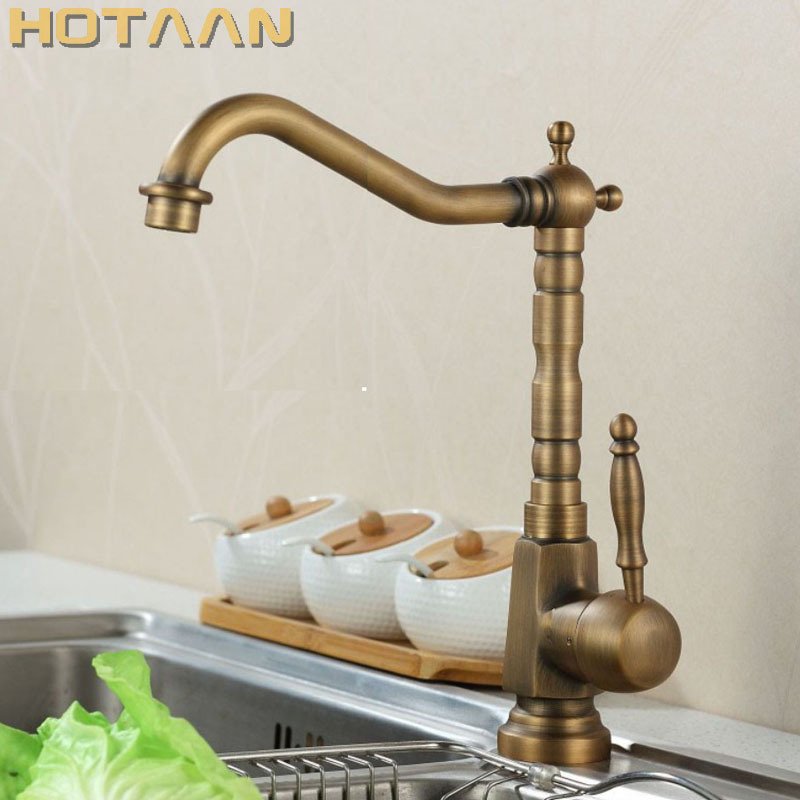 

Смеситель для кухни HOTAAN YT-6025 латунный