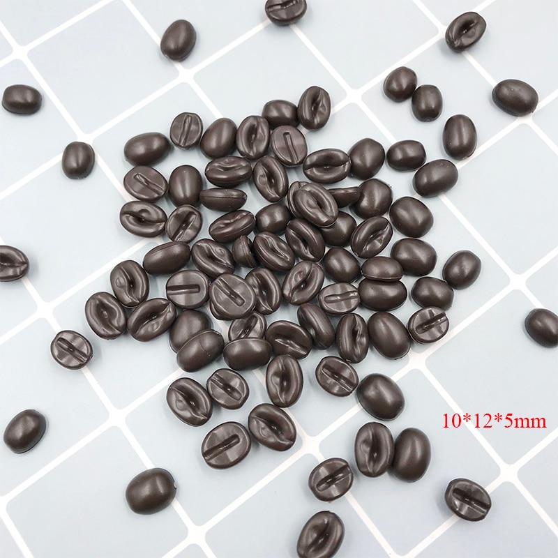 

Миниатюрные кофейные зерна из смолы, 200 шт., Fresh Garden
