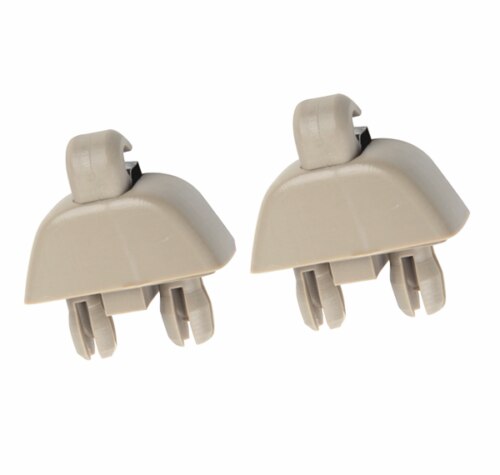 

2x крючок для солнцезащитного козырька для VW Polo Passat Skoda Seat 2012-2015 6R 0857561 Y20 Автомобильный внутренний солнцезащитный козырек, вешалка-держатель, зажимы