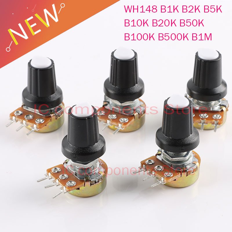 

5 комплектов потенциометров WH148