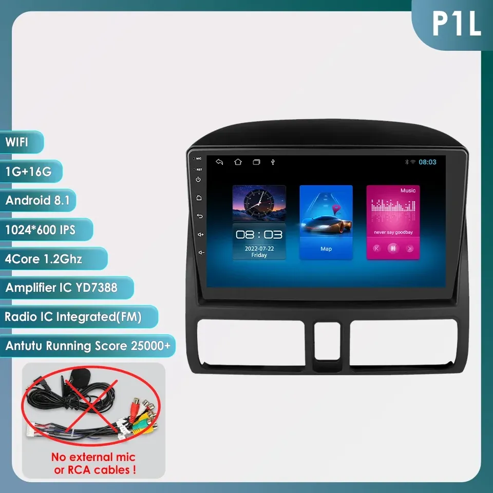 

Hizpo 2din Android Auto Радио для Honda CR-V 2 CRV 2002-2006 Автомобильный мультимедийный 7862 Видеоплеер Carplay GPS 2 Din Стерео головное устройство