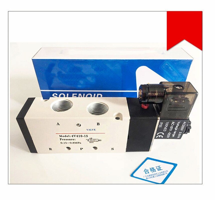 

Airtac соленоидный клапан 4V410-15 220V