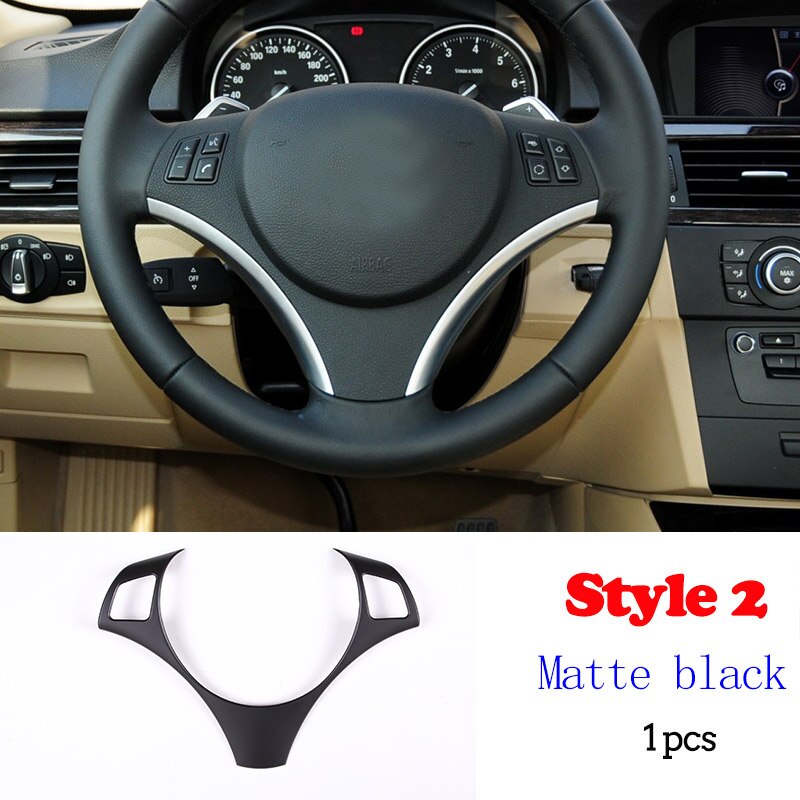 

Для BMW 1 серии 3 серии E87 E90 E92 2004-2012 автомобильный руль, декоративная крышка, накладка на рамку, наклейка, автомобильные аксессуары