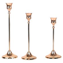 

Винтажные Элегантные Металлические Алюминиевые Настольные Подсвечники, Набор Из 3 Шт. Для Свадьбы, Годовщины