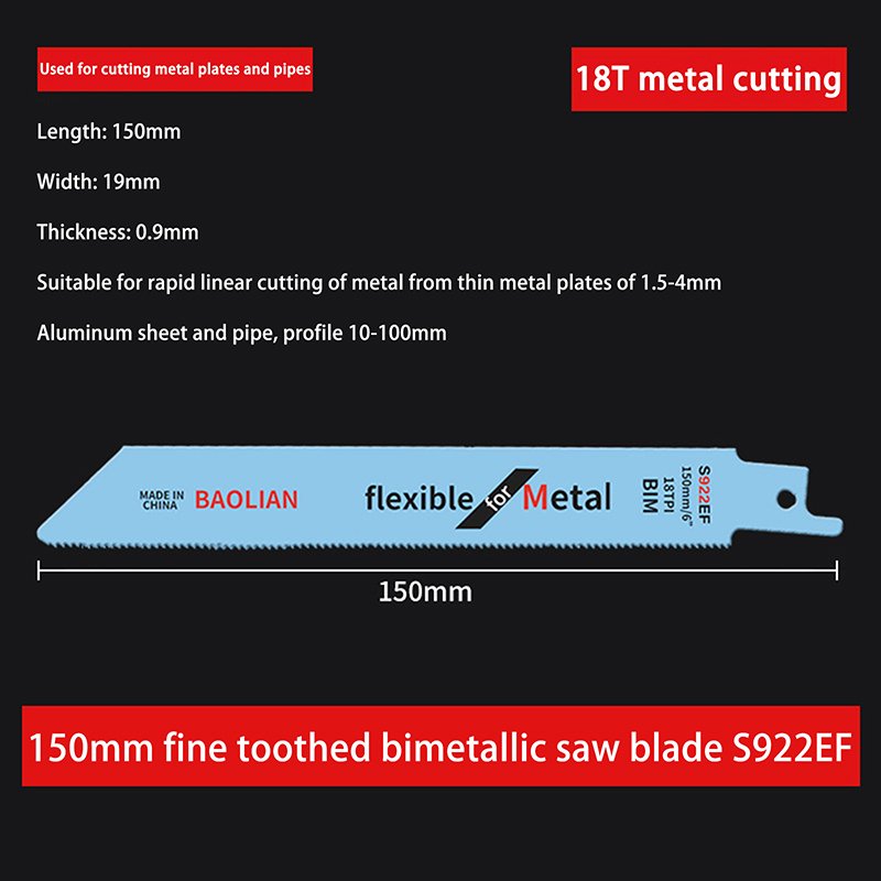 

Биметаллические пилы для резки металла Bosch 150/200/225 мм