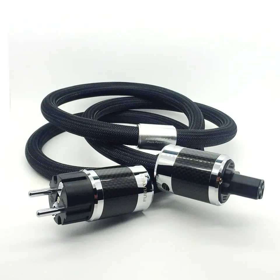 

FURUTECH Alpha PS-950-18 Alpha-OCC проводник из углеродного волокна, улучшенный шнур питания, кабель питания переменного тока, версия
