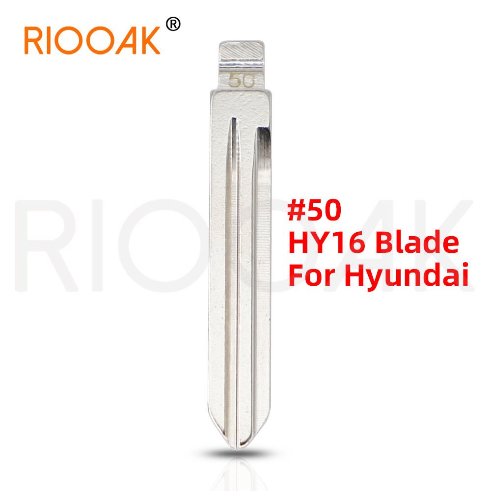 

10шт50 # HYN14 HY16 Откидной пустой ключ Лезвие 50. # HYN14FH для Hyundai ACCENT ELANTRA Kia Key Blade для пультов KD keydiy xhorse VVDI