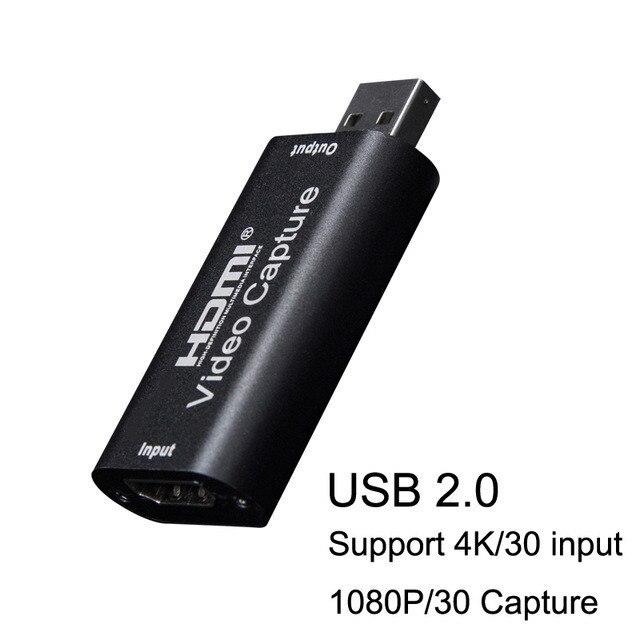 

Mini HD 1080P HDMI-совместим с USB 2,0 устройство для записи видео для компьютера Youtube OBS и т. д. Прямая трансляция