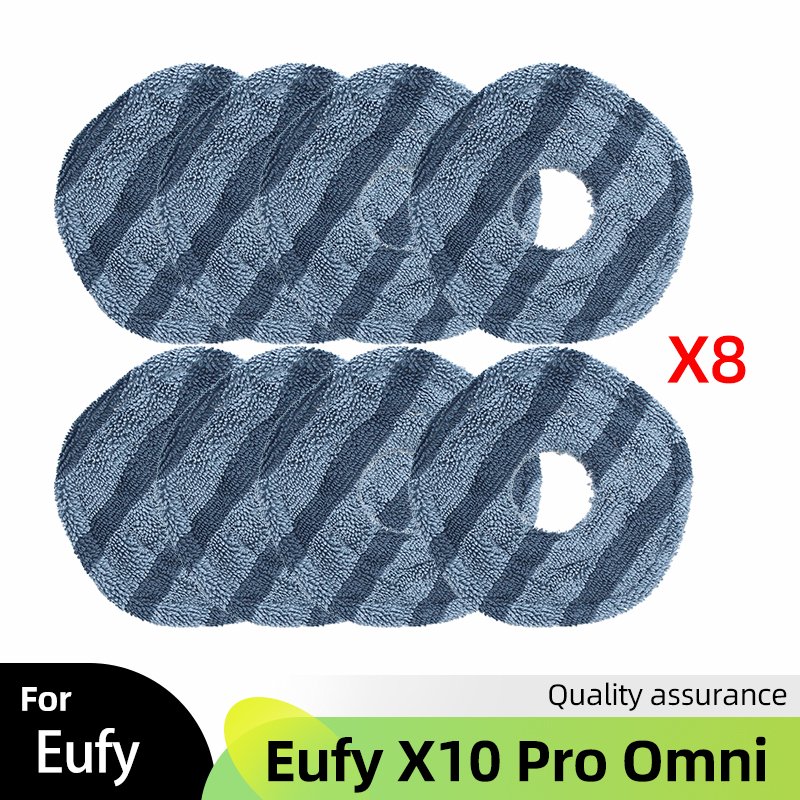 

Подходит для робота-пылесоса Eufy X10 Pro Omni, основная боковая щетка, ткань для швабры, фильтр Hepa, мешок для пыли, аксессуары, запасные части