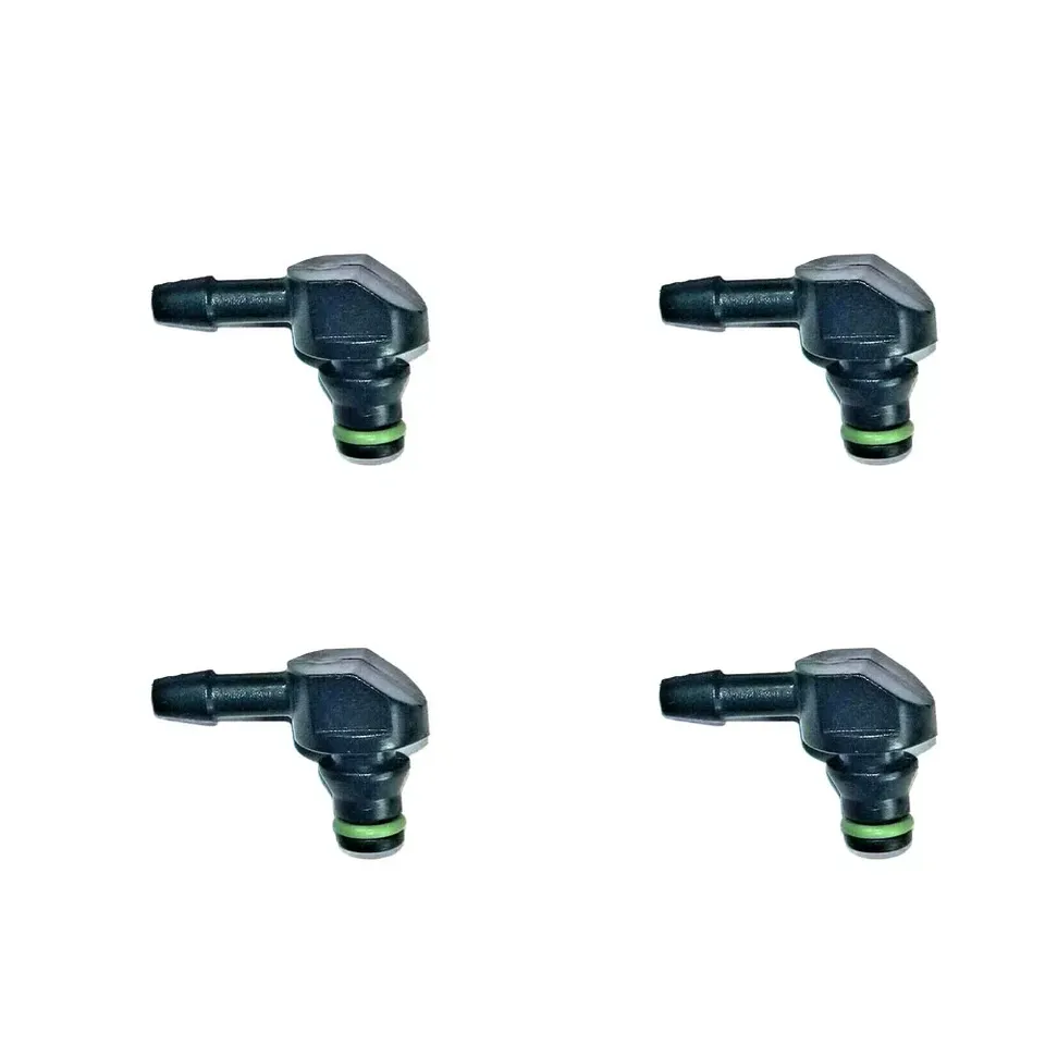 

Для Bosch 110 4 шт. Common Rail дизельного топлива, соединитель возвратной трубы, герметичная Т-образная труба, L-образная трубка, аксессуары для форсунок