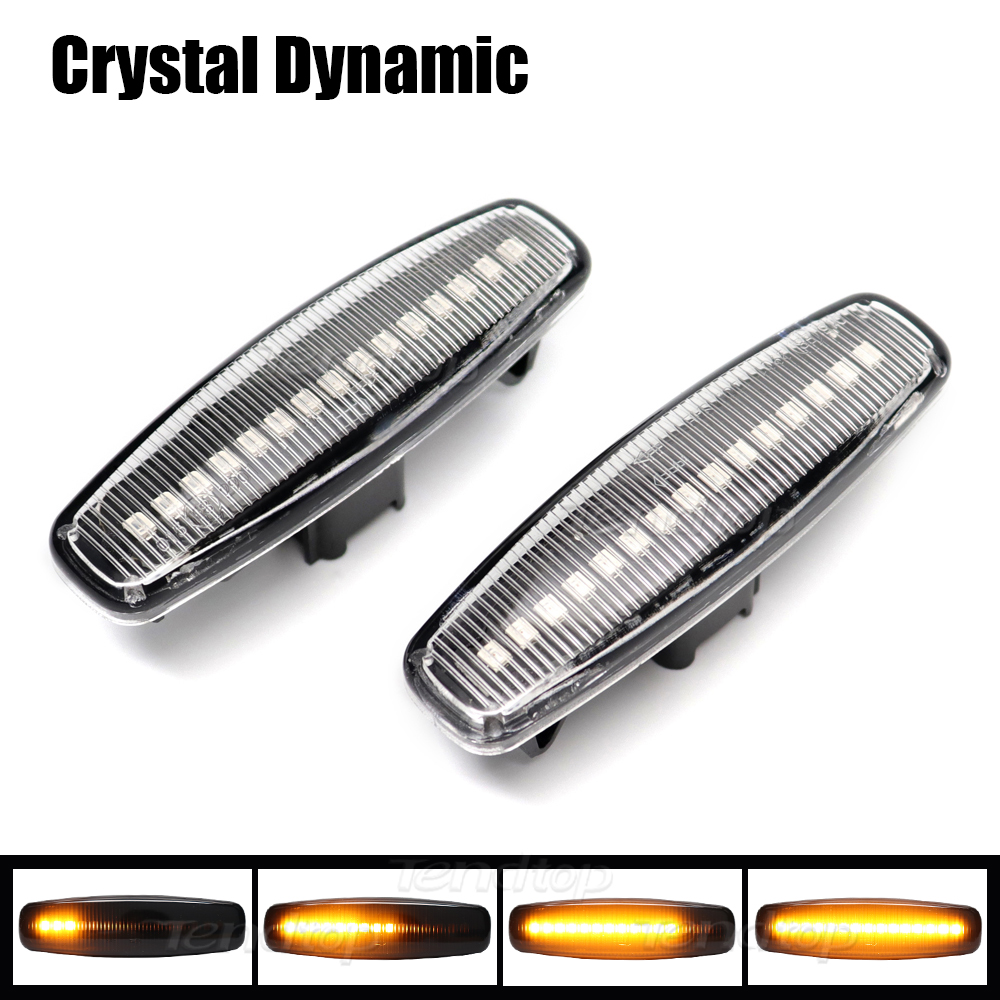 

2 шт., Светодиодные поворотники для Infiniti EX25 EX35 EX37 G25 G35 Q40 Q60 Q70 QX50 QX70 M25 M37 JX35