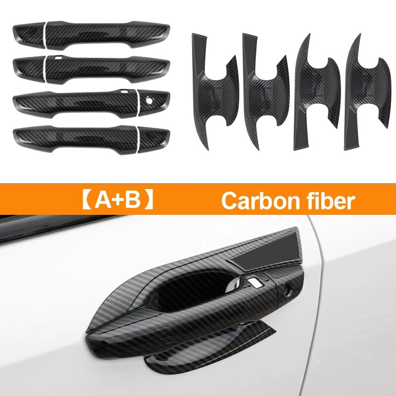 

Для Honda CRV CR-V 2017 2018 2019 2020 2021 5th ABS Наружная ручка двери автомобиля обшивки модификация рамка наклейки аксессуары