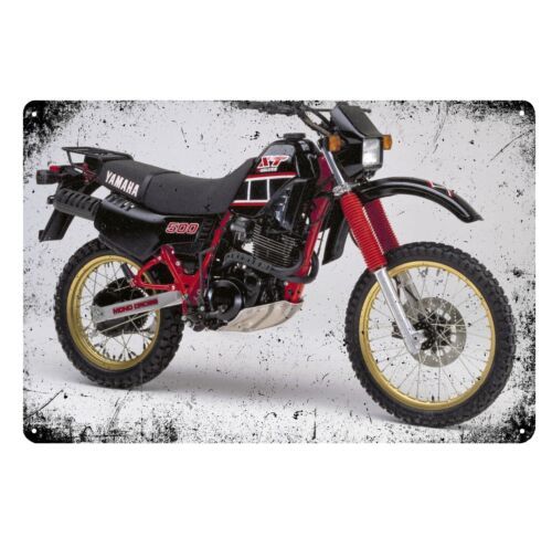 

1f, Xt500 Винтажный мотоциклетный металлический постер - 20x30 см декоративная жестяная вывеска