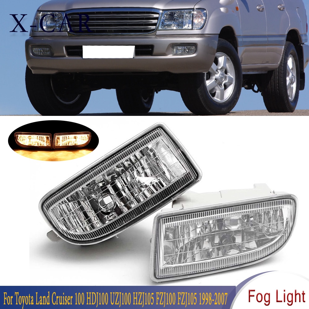 

Галогенные светодиодные противотуманные фары, противотуманные фары для Toyota Land Cruiser 100 LC100 HDJ100 FZJ100 FZJ105 1998-2007 81221-60032