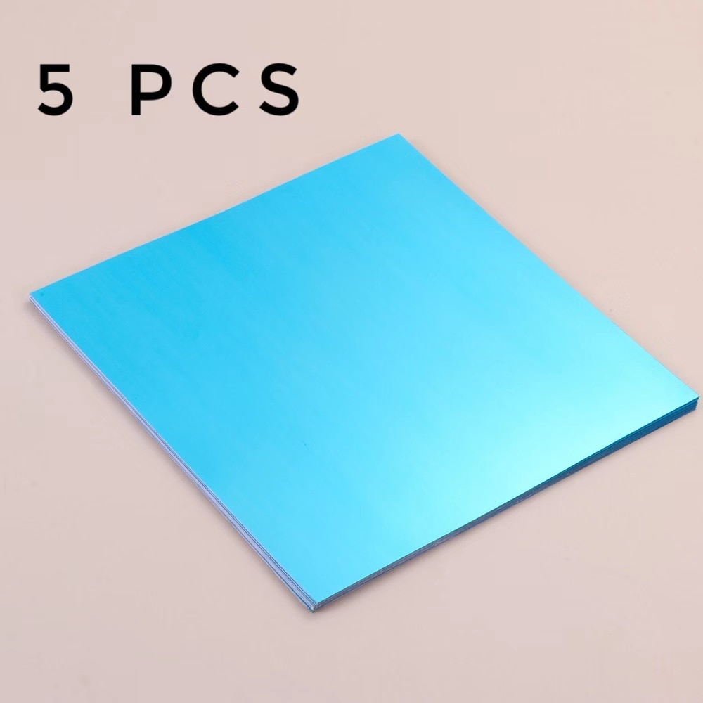 

5 шт., акриловые зеркальные наклейки 15х15 см