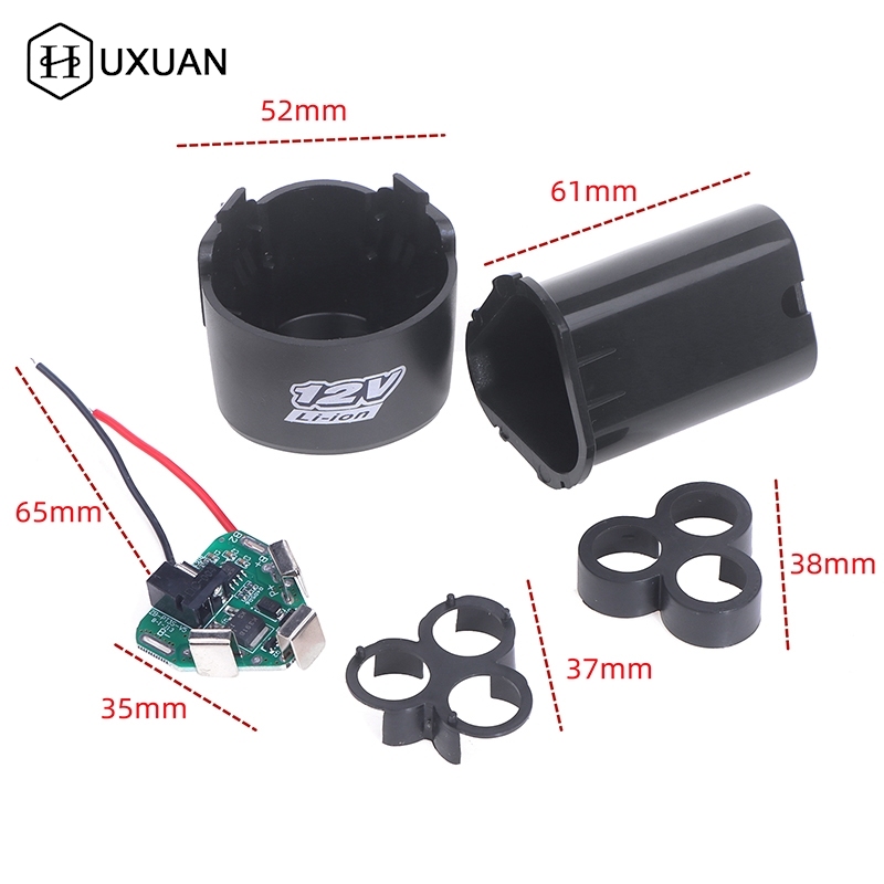

Чехол для аккумулятора HUXUAN 18650 3S 12V