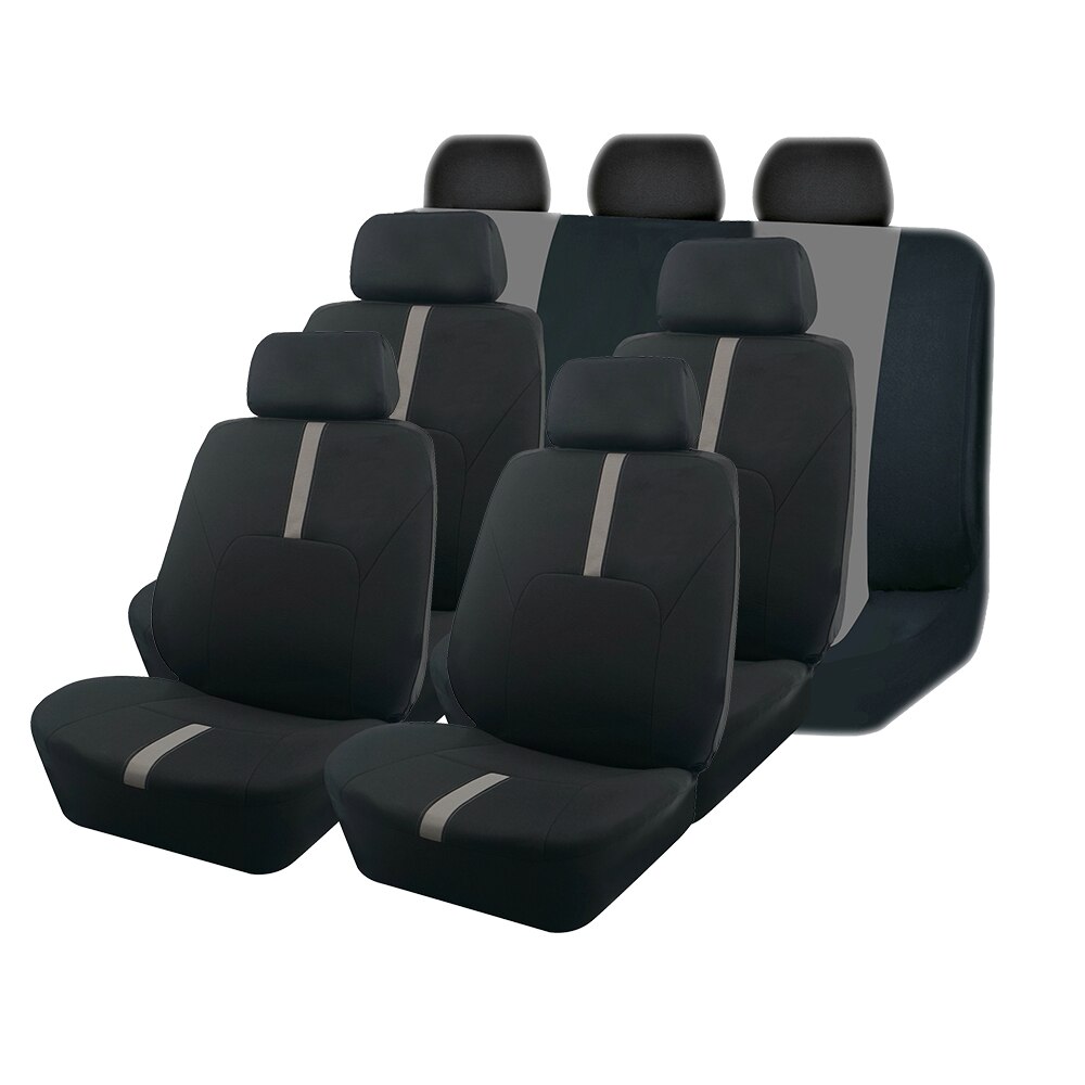 

Чехлы на сиденья AUTO PLUS 2/5/7 для автомобиля, универсальный размер, спортивный дизайн, полиэстеровые чехлы на автомобильные сиденья, подходящие для большинства автомобилей, внедорожников, грузовиков, фургонов