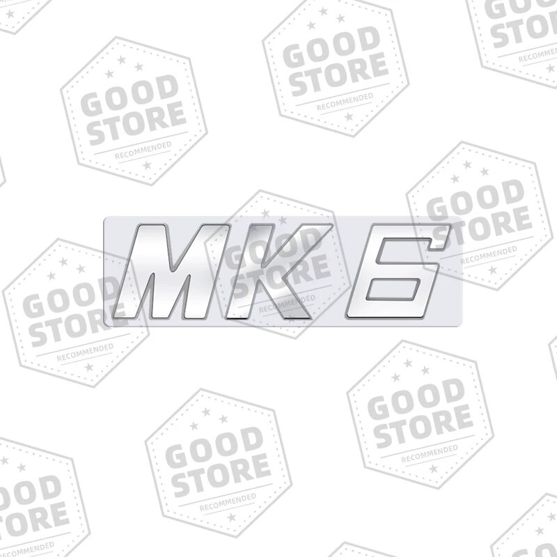 

Металлический кузов автомобиля для MK5 MK6 MK7 MK7.5 MK8 Polo Golf 5 6 7 глянцевый черный значок 3D задняя буквенная эмблема наклейка на багажник автоаксессуар