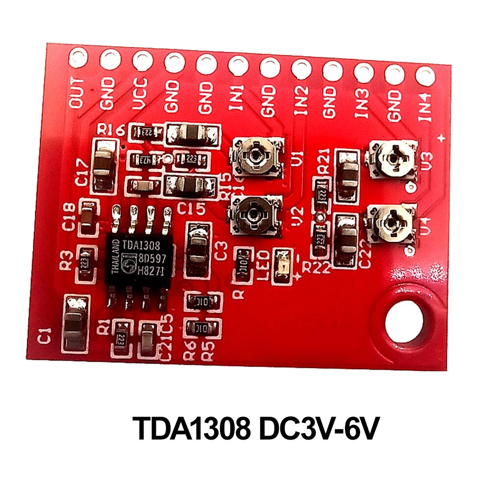

Аудиомикшерная плата Aideepen NE5532/TDA1308