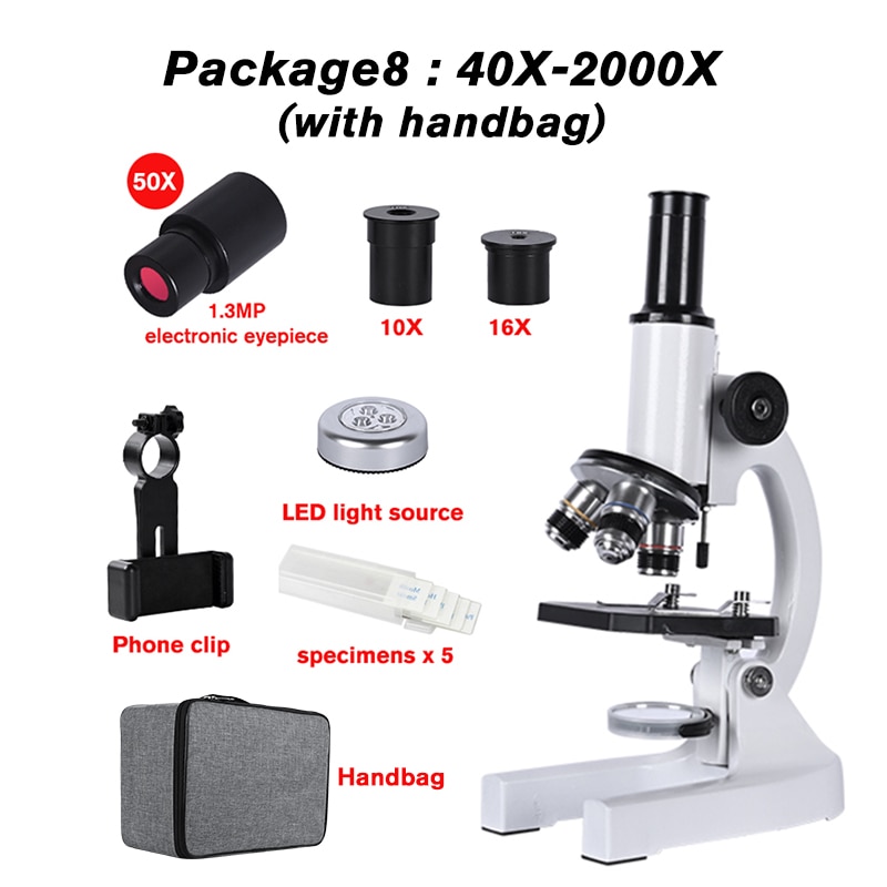 

Биологический микроскоп OSEELANG 40X-2000X