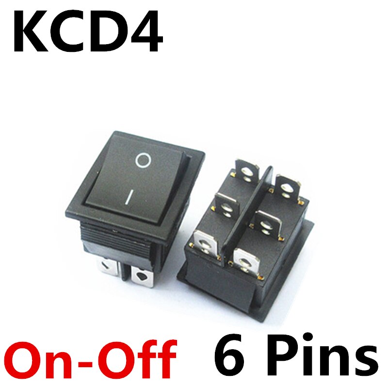 

FSXSEMI KCD4 кулисный переключатель 6 контактов красный