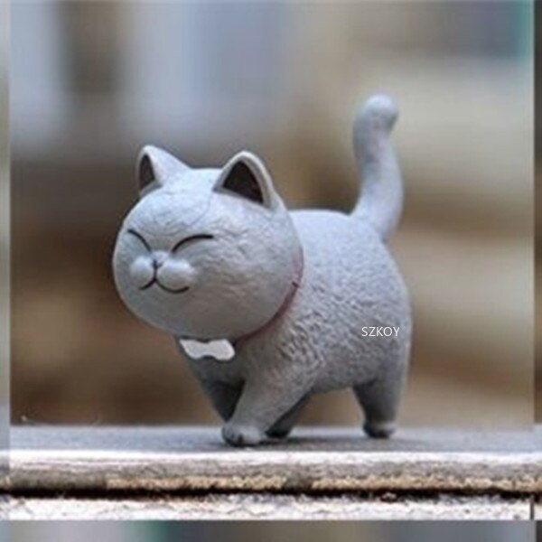 

Милые кошачьи украшения из ПВХ