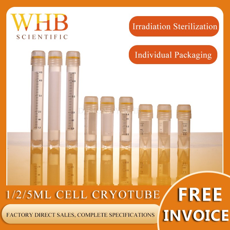 

Стерильные криопробирки WHB 1 мл, 2 мл, 5 мл