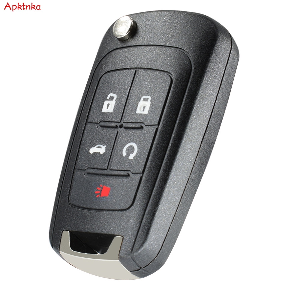 

Чехол для автомобильного ключа-брелка с 5 кнопками для Chevrolet Cruze Equinox Malibu Opel Vauxhall Corsa Astra Holden Barina Колорадо