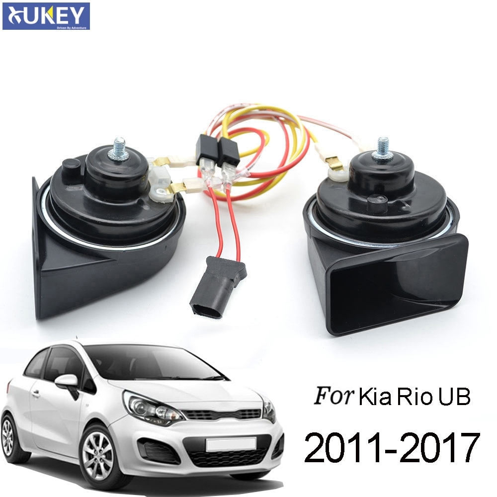 

Для Kia Rio UB YB 2011 2012 2013 2014 2015 2016 2017 2018 2019 2020 Snail Horn 12V 125db 410/510Hz двухцветные громкие автомобильные рожки