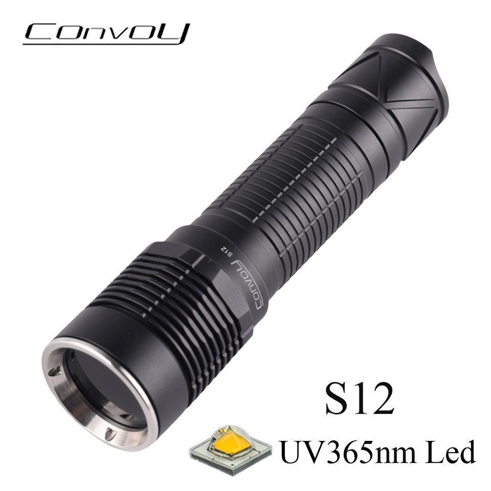 

Фонарик Convoy S12 UV 365 нм