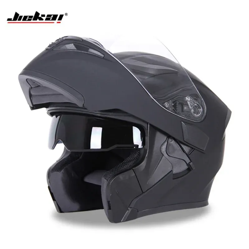 

Мотоциклетный шлем Jiekai902 для мужчин, откидные шлемы DOT ECE на 4 сезона