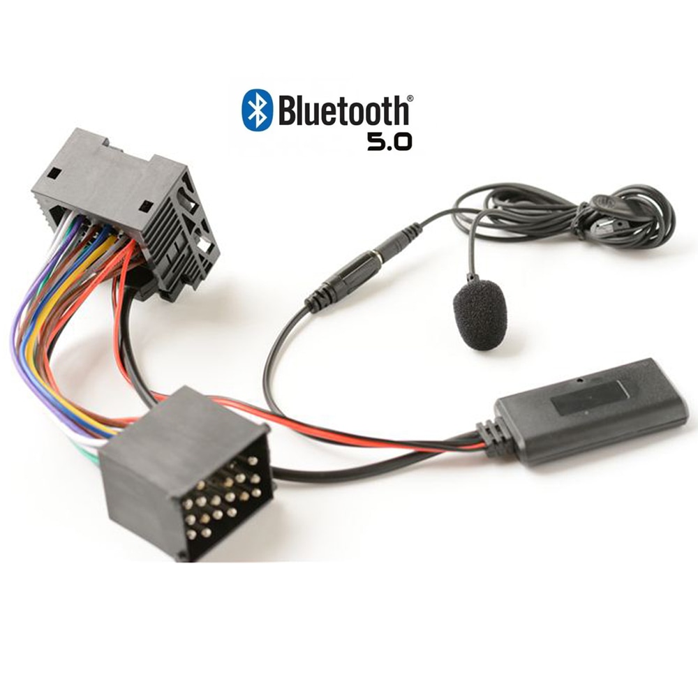 

Bluetooth 5,0, телефонный кабель для BMW E46, E46, 320i, 323i, 325i, CD 2002-2006, с 10 контактами, aux, дополнительная деталь