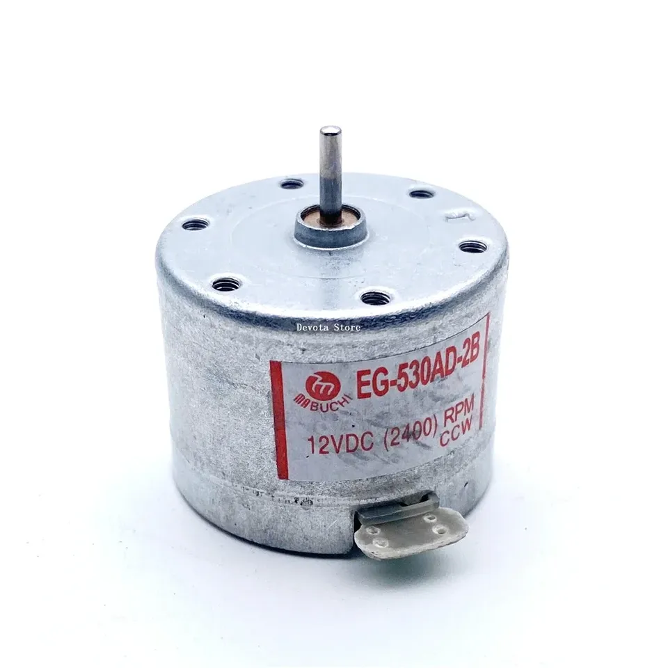 

EG-530AD-2F/2B/6B/6F/9B/9F CCW CW 2400 об/мин 6 В 9 В 12 В мотор-рекордер электрический мини-двигатель постоянного тока