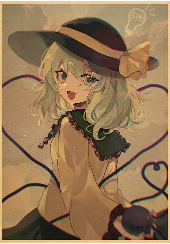 

Ретро постер Touhou Project