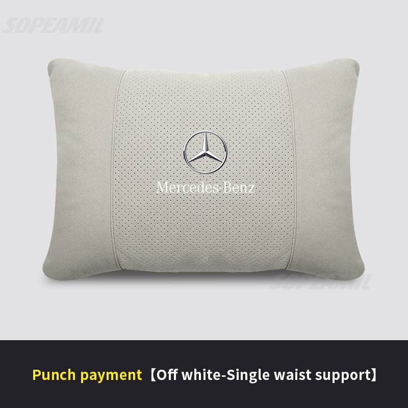 

Для Mercedes Benz A C E V S Class CLA CLS GLA GLC GLK GLS SLK ML Vito Подголовник автомобиля Мягкая подушка для шеи Подушка для сиденья Поперековая подушка Поддержка