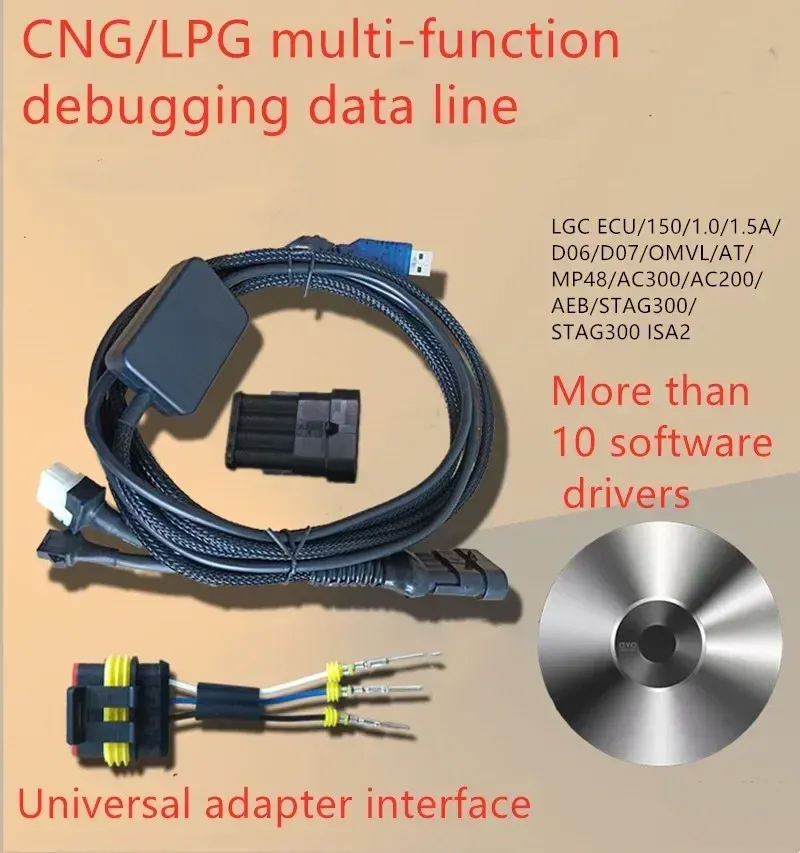 

Интерфейсный кабель CNG LPG для S-tag AC AEB D06 OMVL ECU