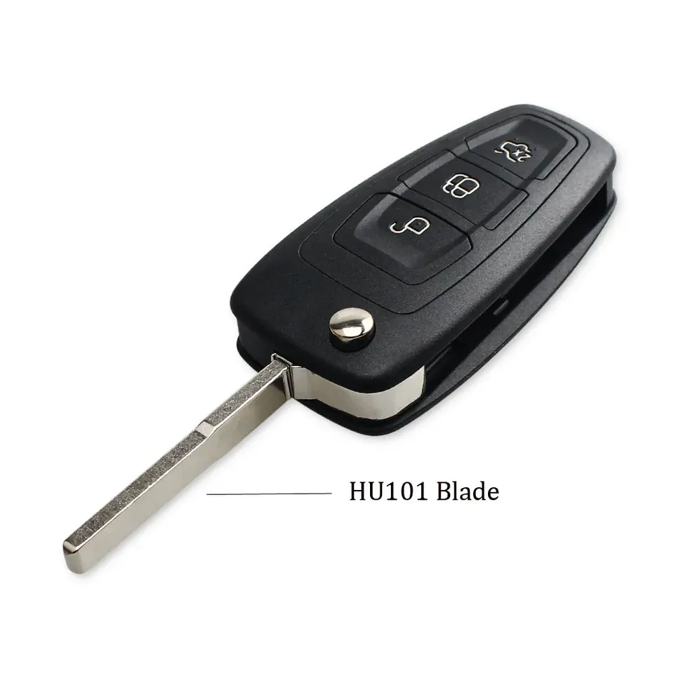 

Модифицированный Автомобильный ключ KEYYOU для Ford Mondeo Focus Fiesta C Max S Max Galaxy Fob 3 кнопки Складной автомобильный пульт дистанционного управления Корпус Корпуса