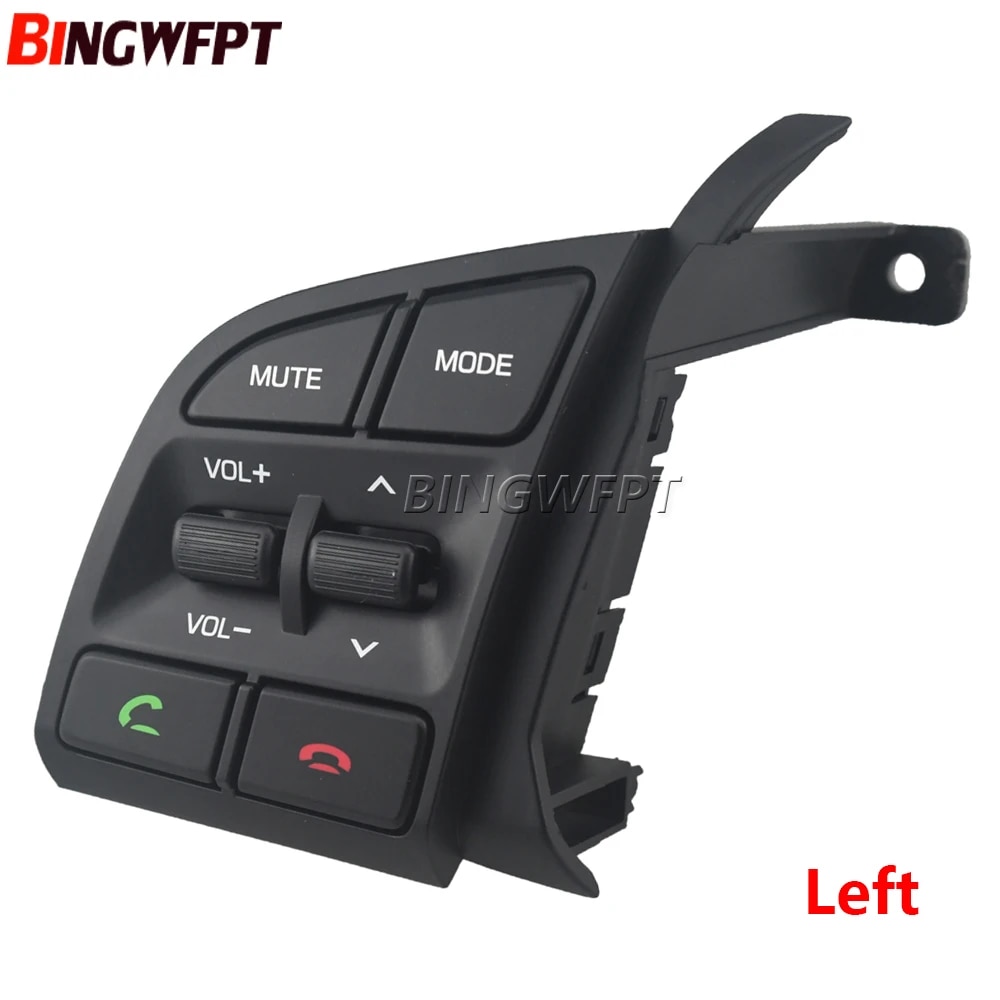 

Для Hyundai Tucson 2016 2017 2018 музыкальная кнопка на руль Bluetooth левая 96710 D35004X дистанционное управление круиз контролем переключатель правый
