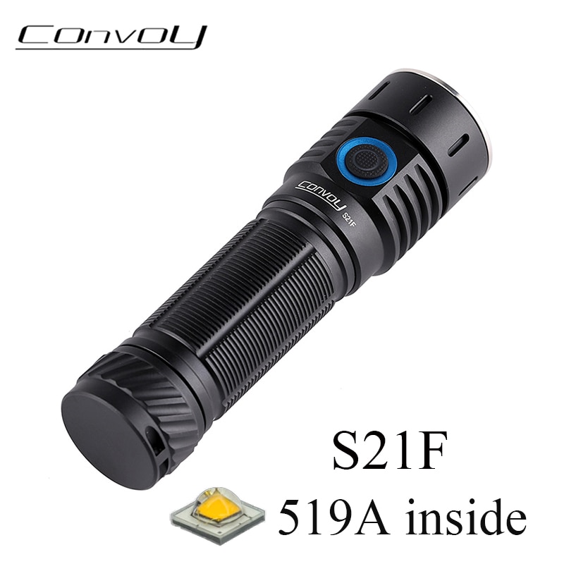 

Фонарик Convoy S21F 519A черный